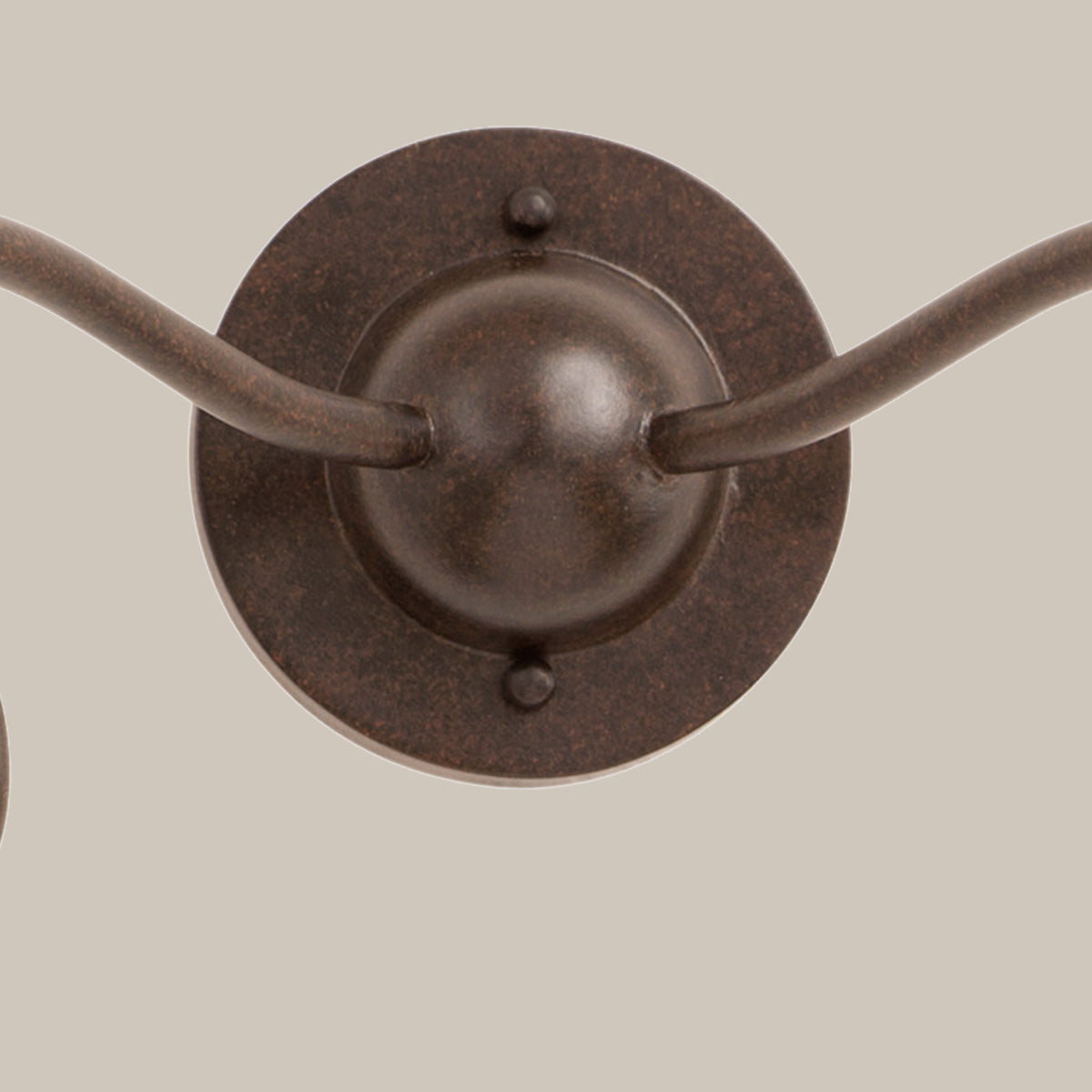 Curved Arm 2-Light Wall Sconce