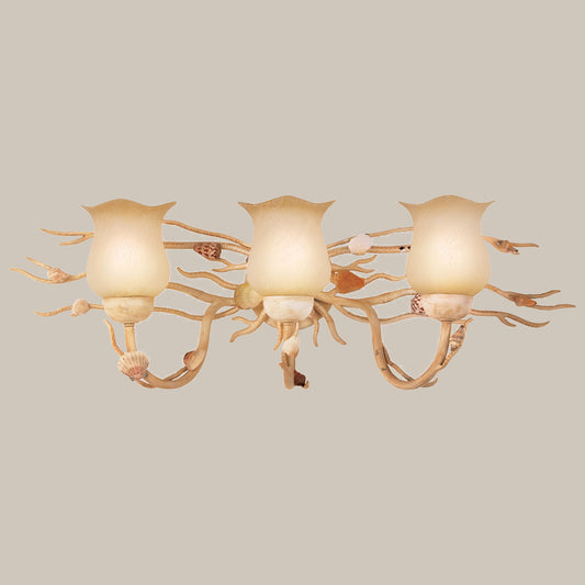 Seashell 3-Light Wall Sconce