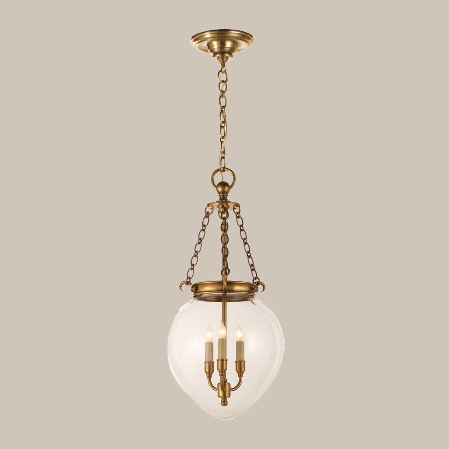 Glass Globe Pendant Light