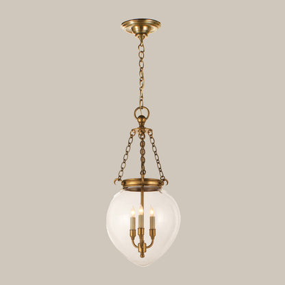 Glass Globe Pendant Light