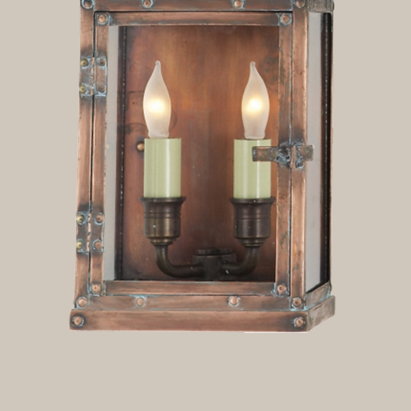 Rustic Outdoor Wall Lantern