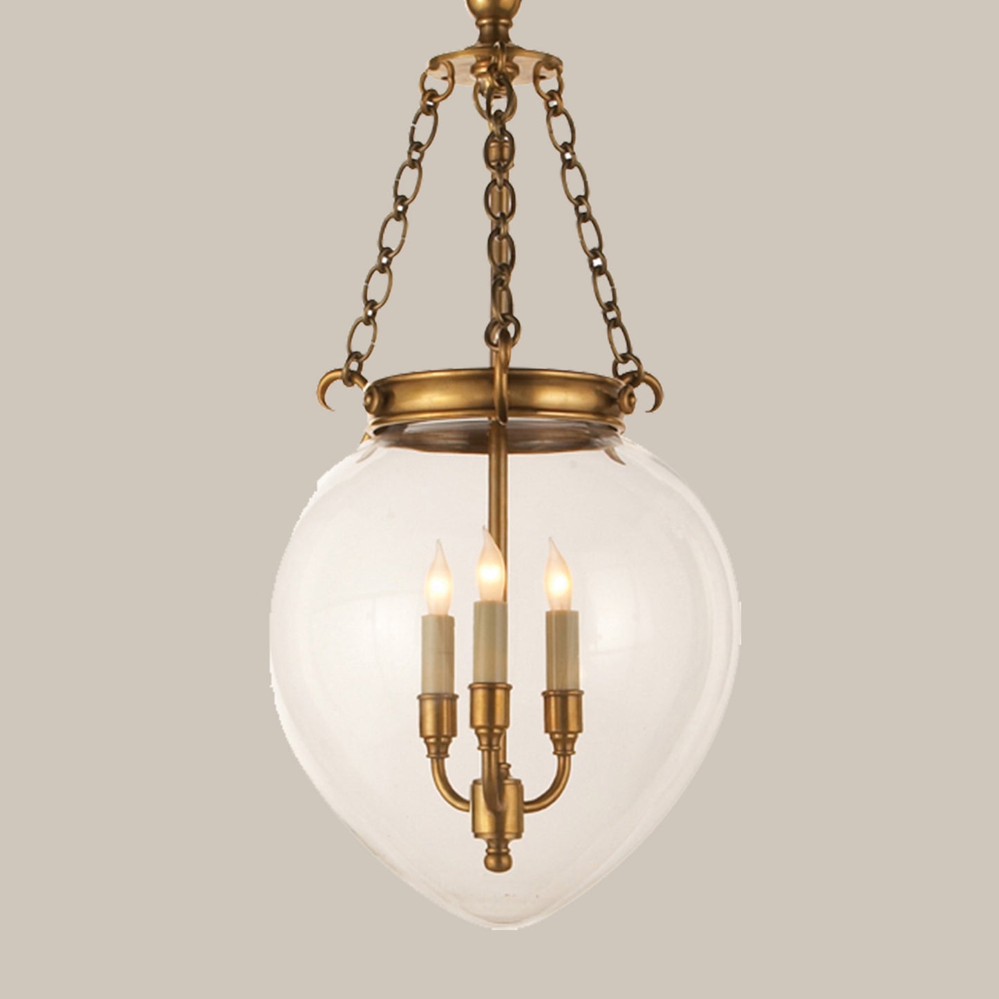 Glass Globe Pendant Light