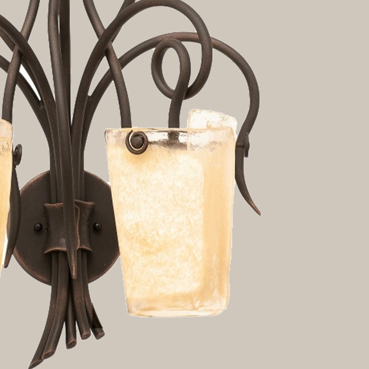 Scrollwork 2-Light Wall Sconce