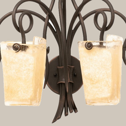 Scrollwork 2-Light Wall Sconce