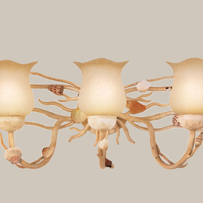 Seashell 3-Light Wall Sconce