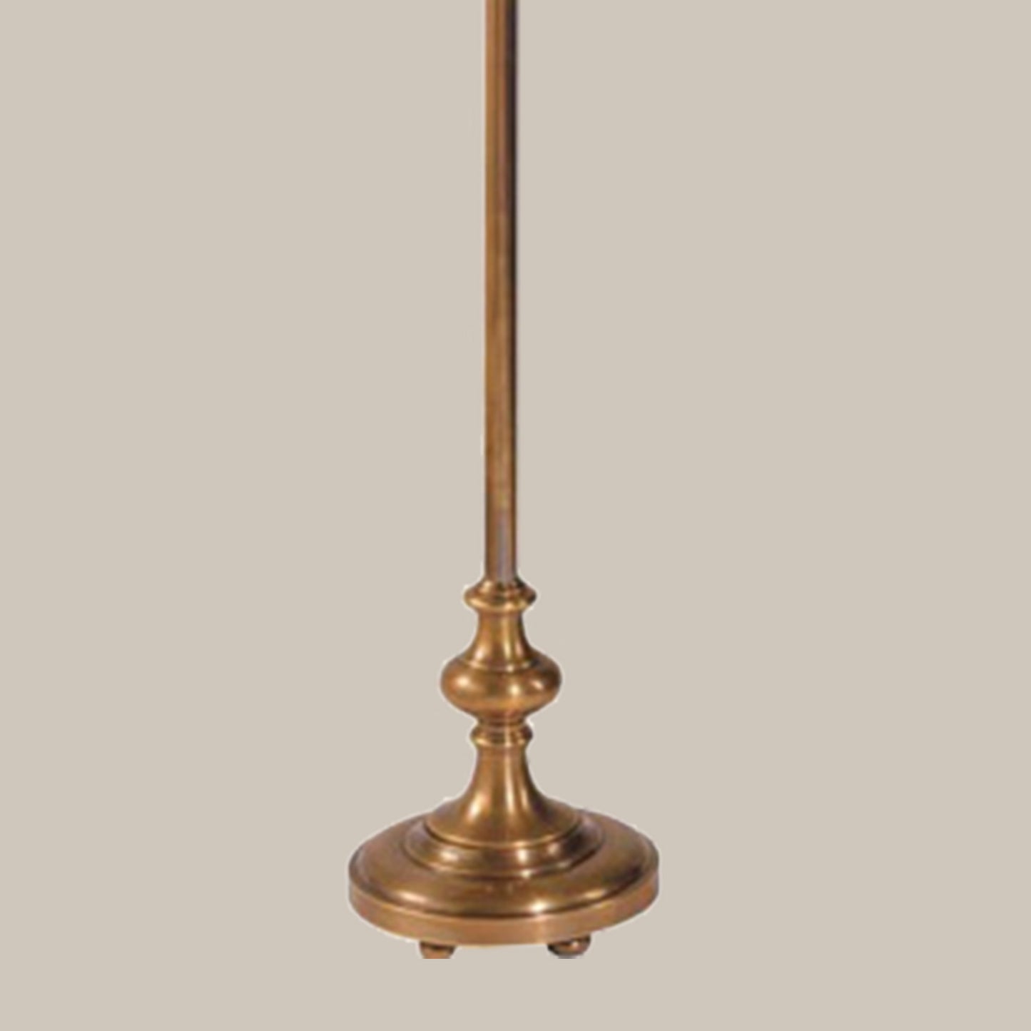 Traditional Adjustable Brass Floor Lamp