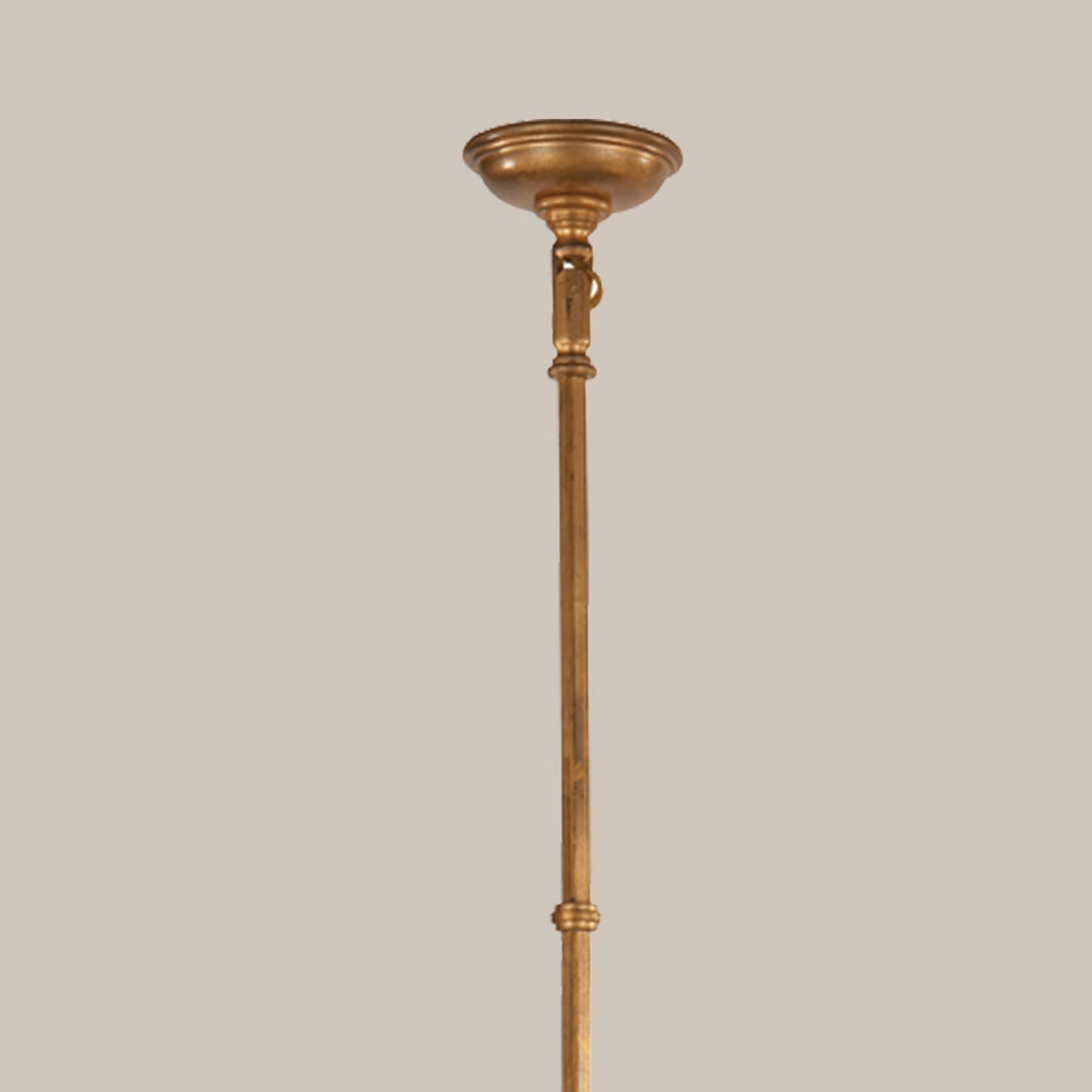 Two-Light Linear Chandelier