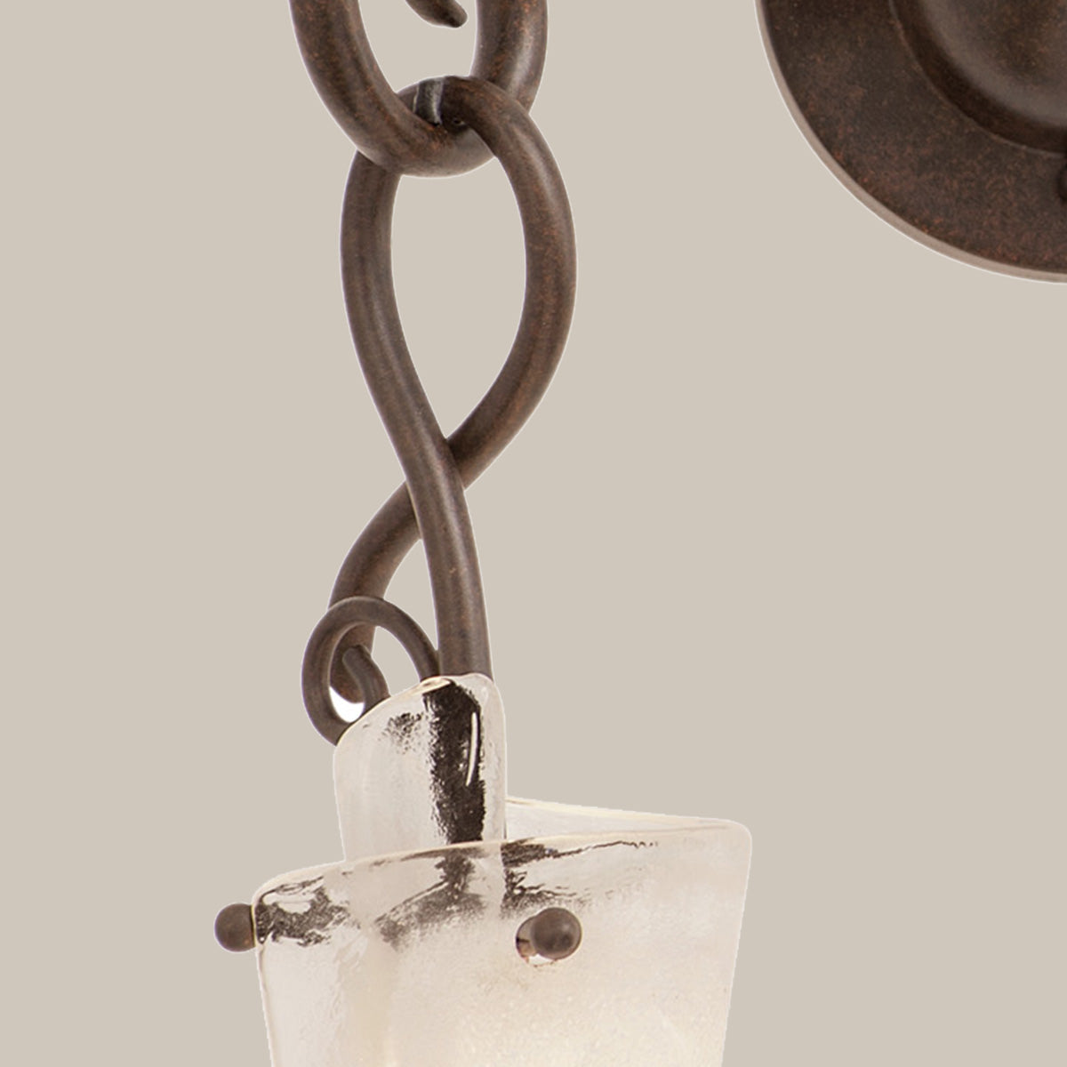 Curved Arm 2-Light Wall Sconce