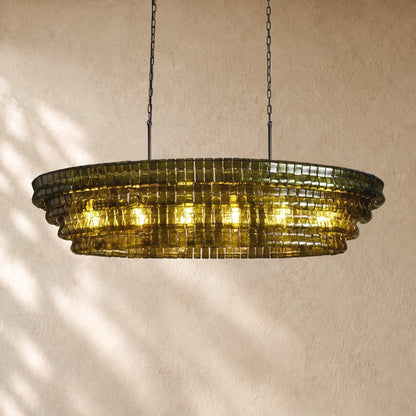 Ghiacci Oval Chandelier