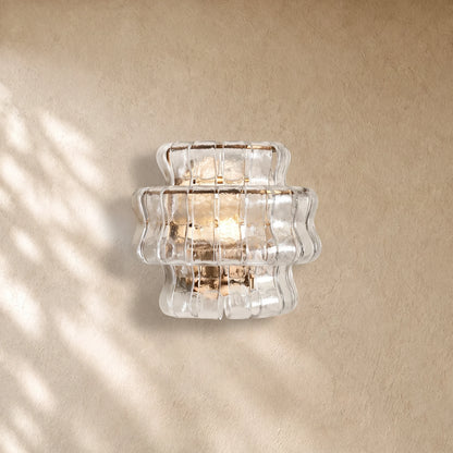 Ghiacci Glass Wall Sconce