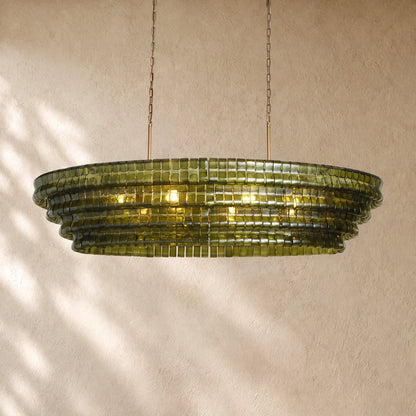Ghiacci Oval Chandelier