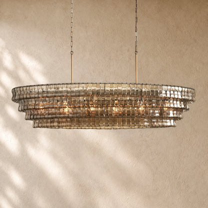 Ghiacci Oval Chandelier