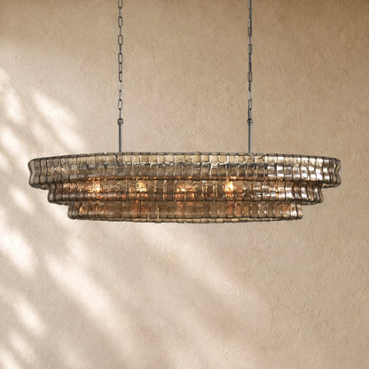 Ghiacci Oval Chandelier