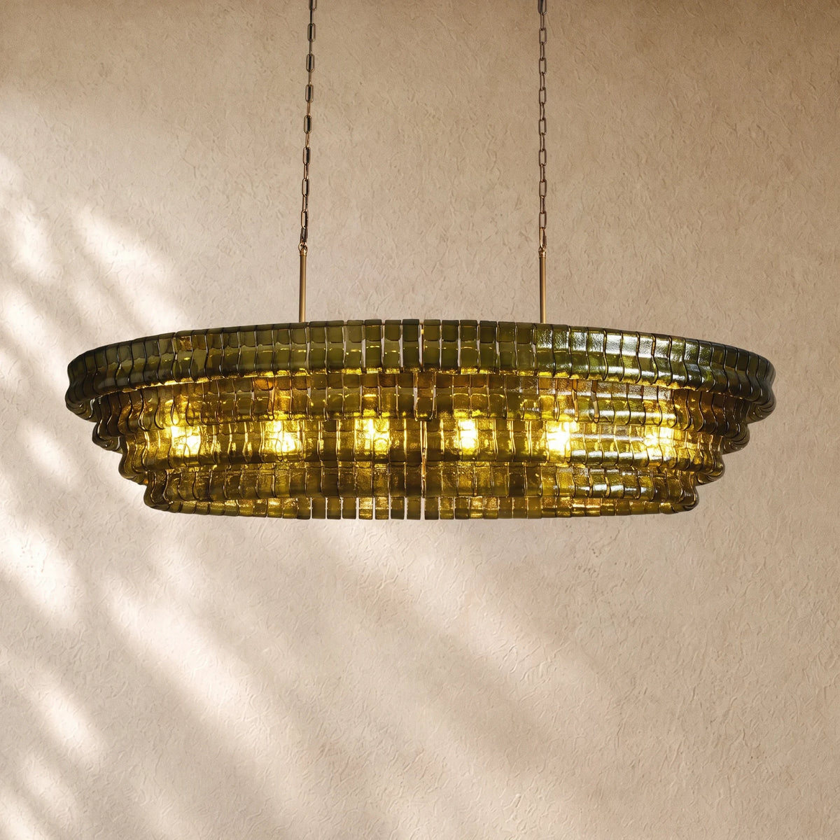 Ghiacci Oval Chandelier