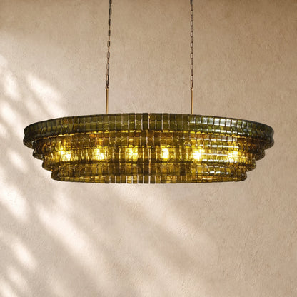 Ghiacci Oval Chandelier