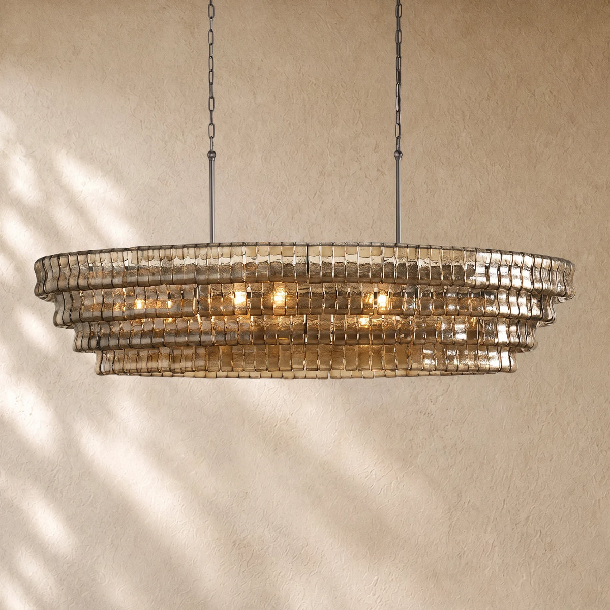 Ghiacci Oval Chandelier